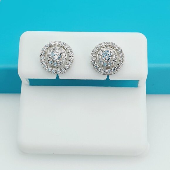 925 Sterling Silver CZ Beautiful Earrings for Women, 1USPAR4213 - Picture 9 of 11